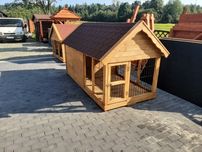 Buda dla psa kojec