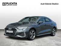 Audi A3 S-lne|Skóra|Tempomat adapt.|Kamera cofania|LED|Carplay|android Auto