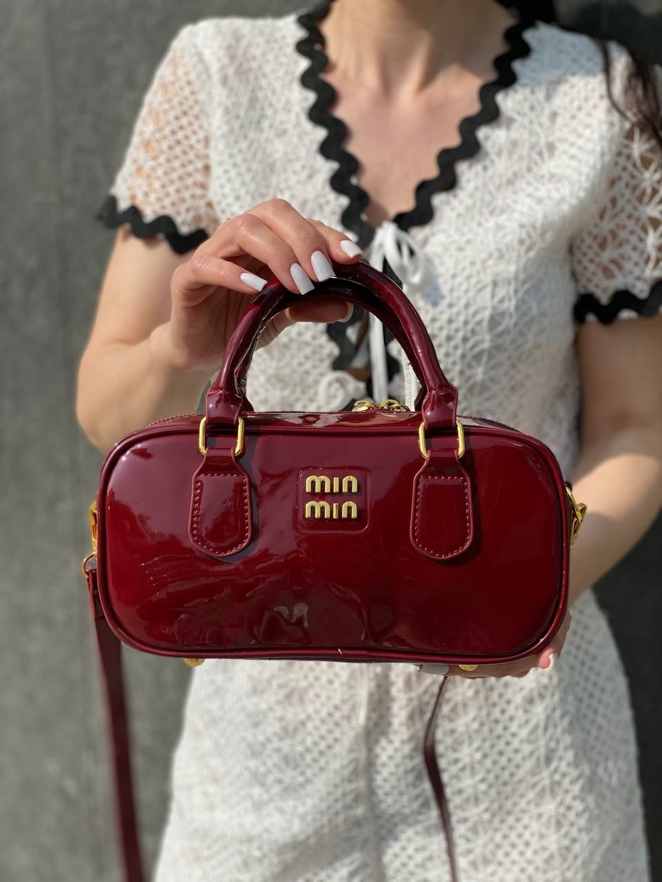Сумка лакована MiuMiu 4 кольори