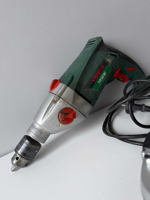 Wkrętarka akumulatorowa + Wiertarka Verto 1050W / Zestaw do naprawy
