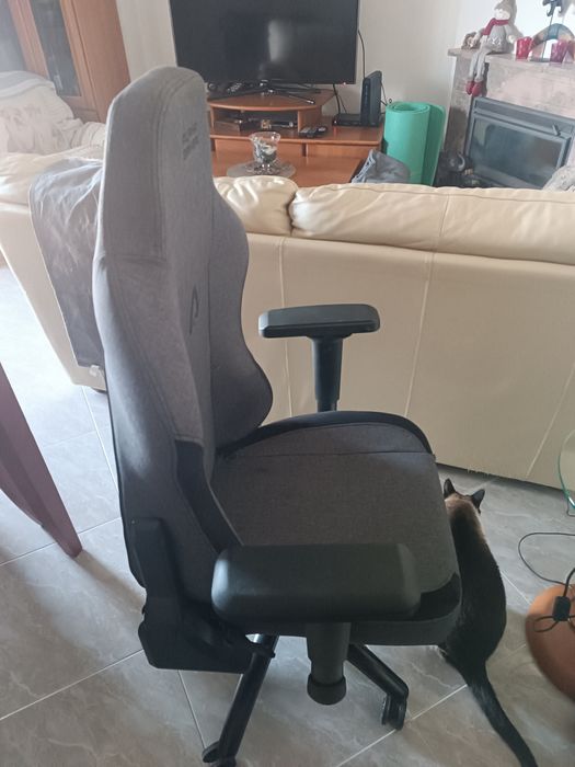 Cadeira Alpha Gamer Nebula Cinza