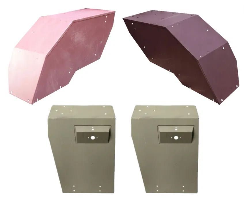 Komplet błotników tył Zetor 7211, 6211, 5211 Kabina BK6011