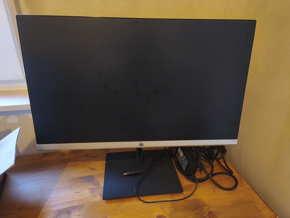 Monitor HP preto 24fh, full HD ultra-fino