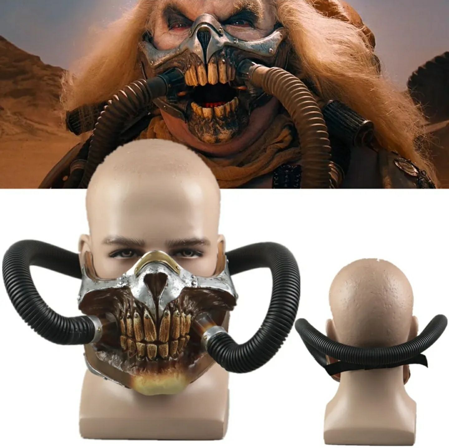 Máscara Immortan Joe Mad Max Fury Road