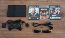 Konsola PlayStation 2 Slim PS2 SCPH-90004 + Gry ZESTAW