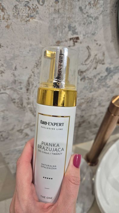 Samooplacz Brązer TanExpert Exclusive Line Pianka Samoopalająca 200ml