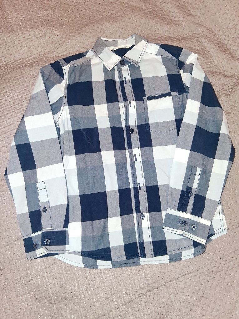 Koszula w kratę H&M 140