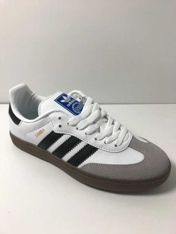 New Buty /Samba og*/ adidas_White-Czarne paski / uniseks/ r.41