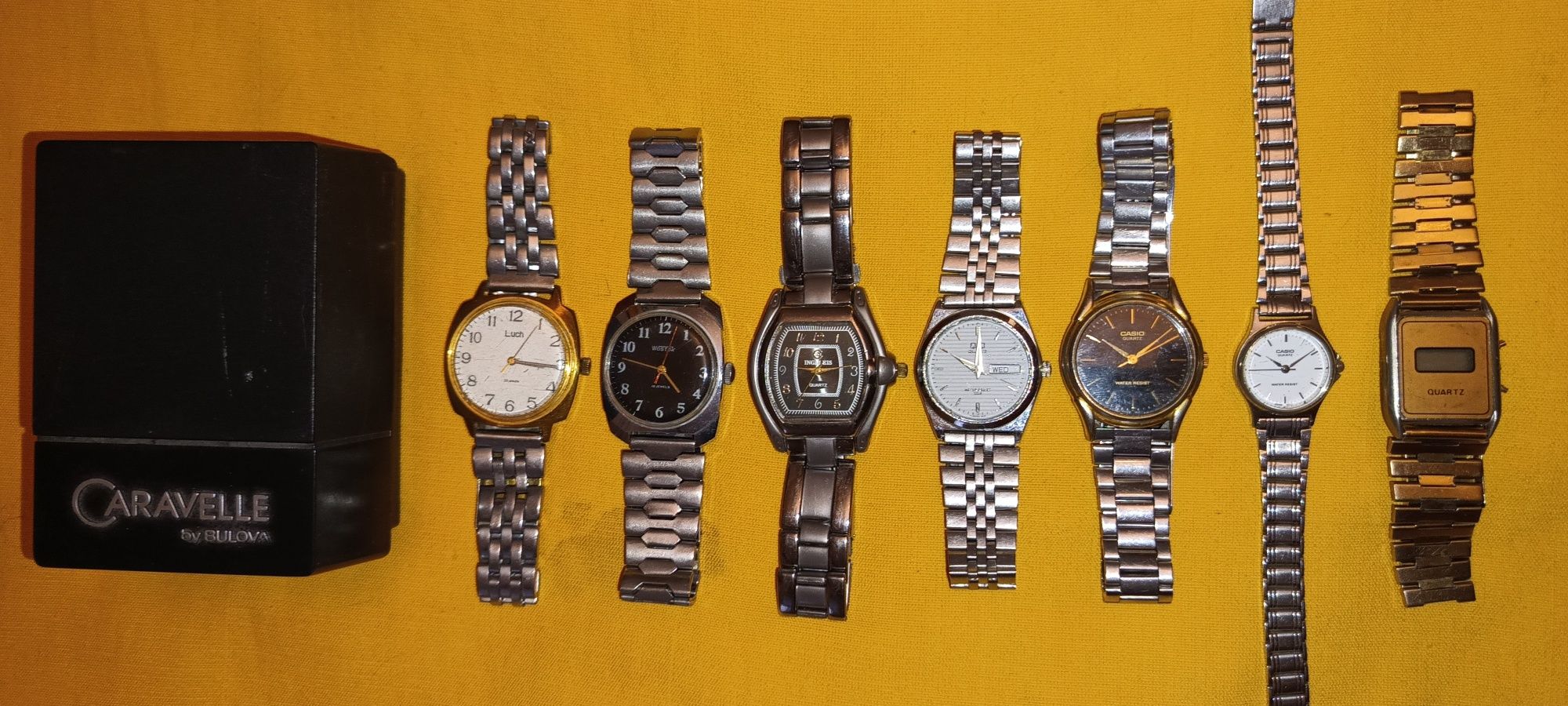 Часы наручные механические Luch/Луч. Wostok/Восток. Casio. Q&Q. Quartz