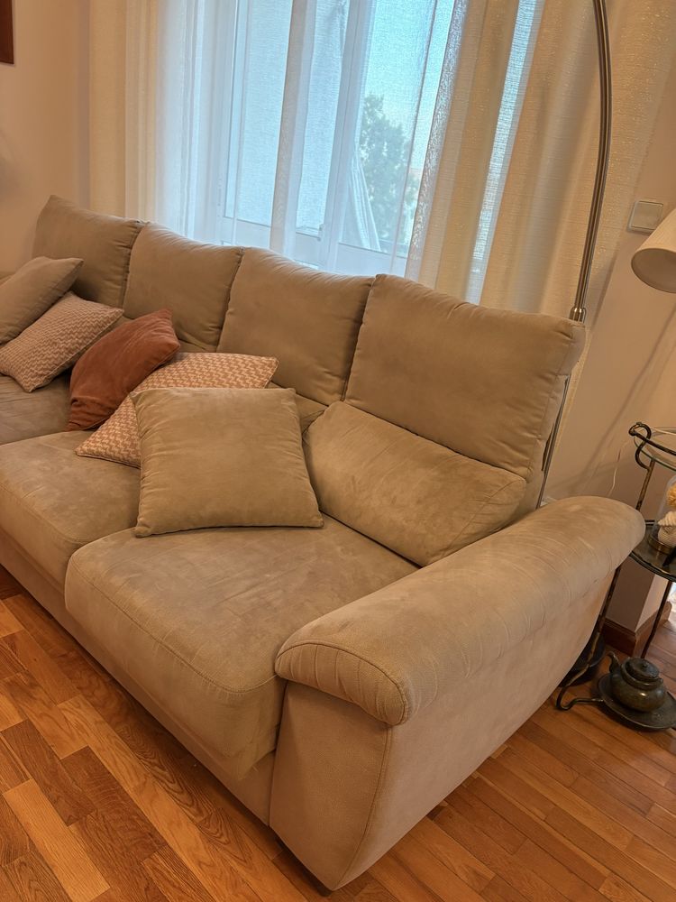 Sofa 3 lugares +chaiselong