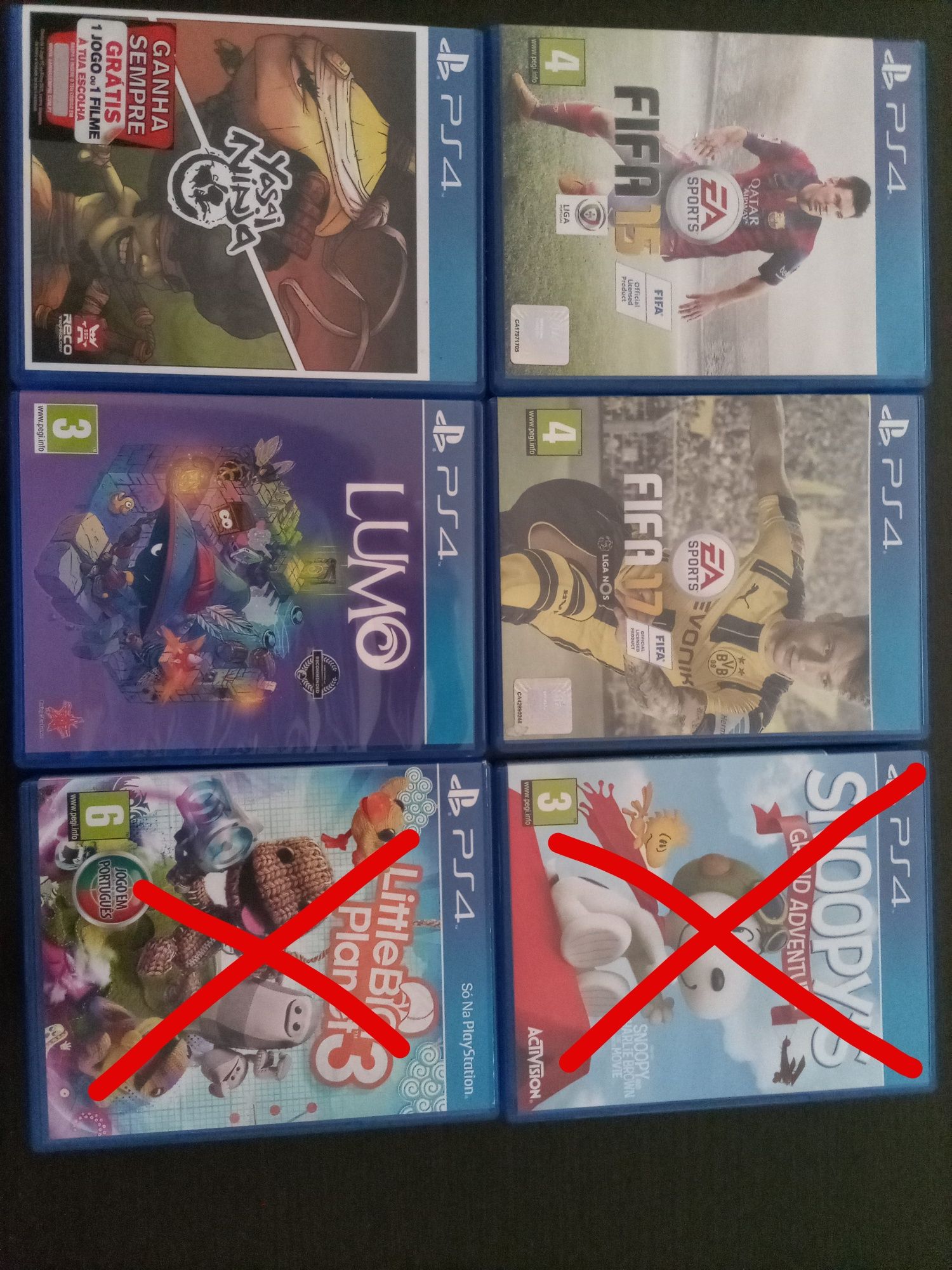 Jogos PS4. Usado