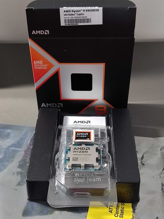 AMD Ryzen 9 9950X3D / procesor AM5 / gwarancja producenta