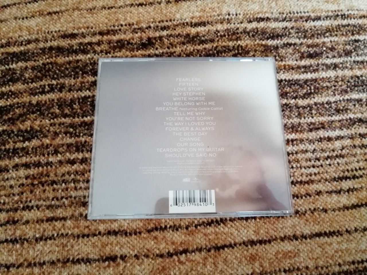 Taylor Swift CD