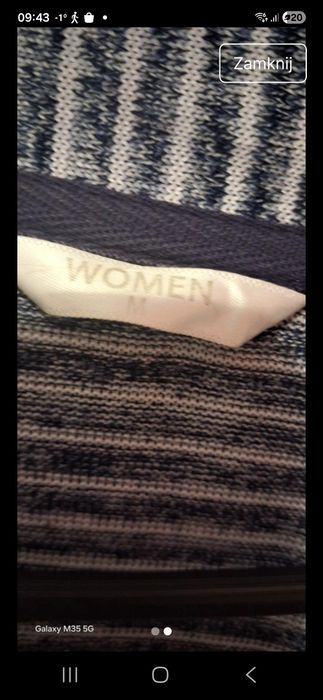 Narzutka damska rozmiar M