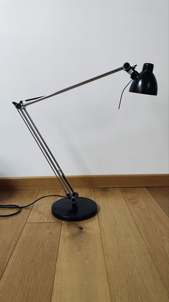 Lampa Ikea Biurkowa Antifoni Czarna