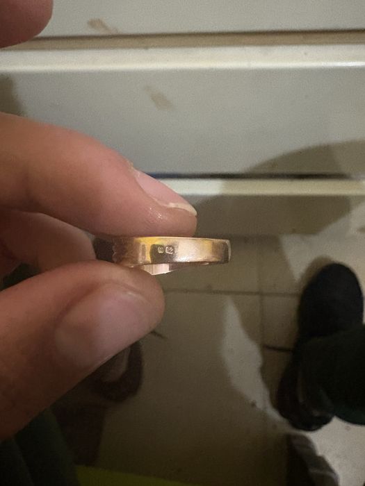 Anel ouro 9 kilates kt