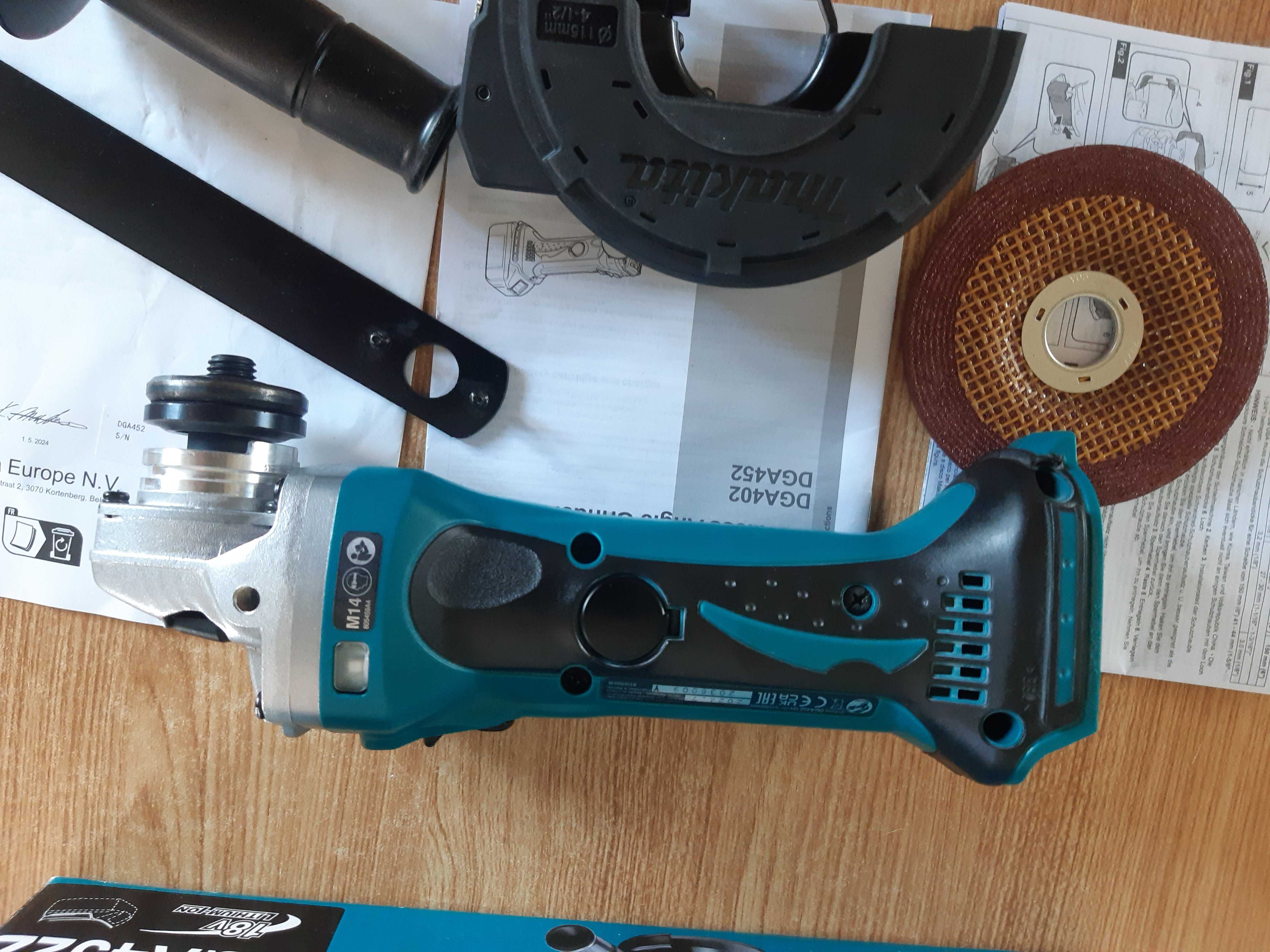 Makita DGA 18V szlifierka kątowa