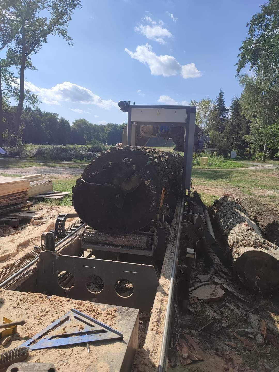 Trak taśmowy mobilny TTP-600 hydraulika homologacja drogowa  TRAK-MET