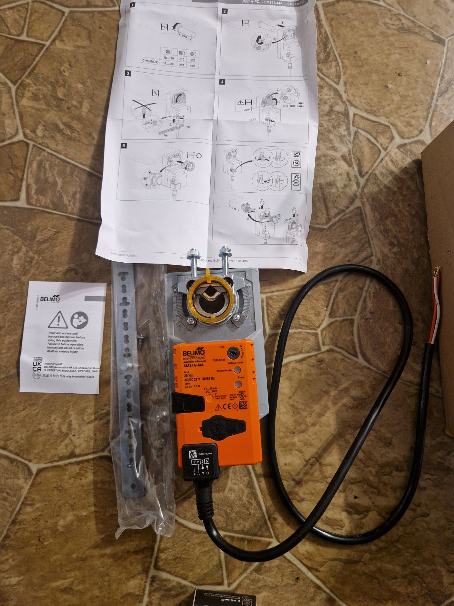 Siłownik przepustnic Belimo SM24A-MA 24V AC/DC