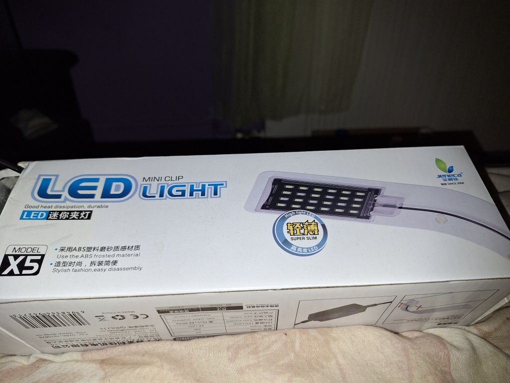Lampa Led do akwarium