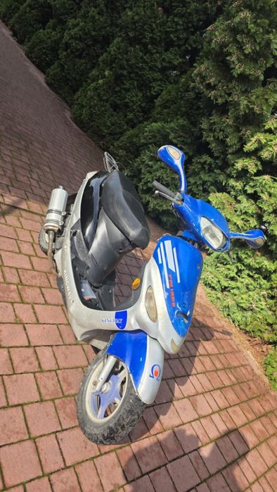 Skuter 50 kingway zipp 50 Zarejestrowany dokumenty skuter czesci
