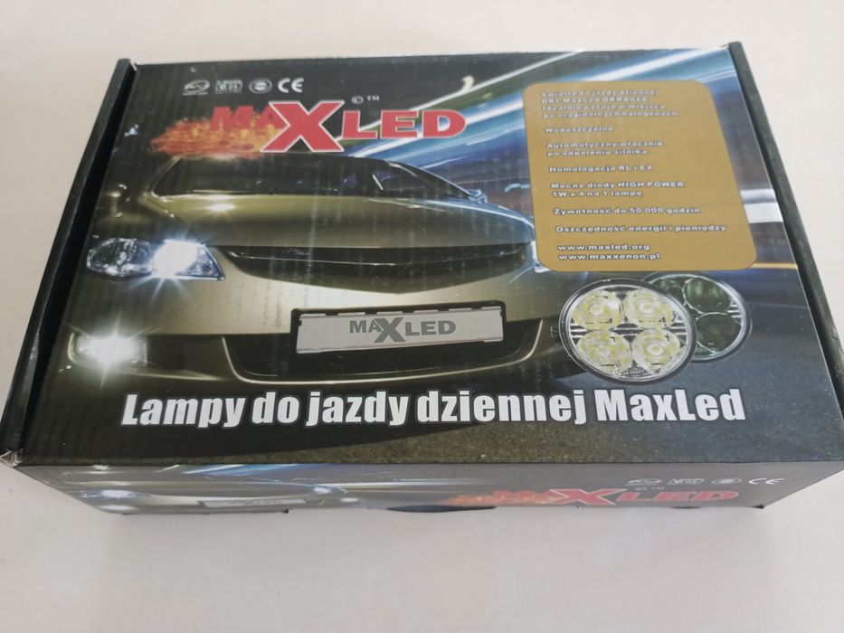 Lampy do jazdy dziennej Maxled