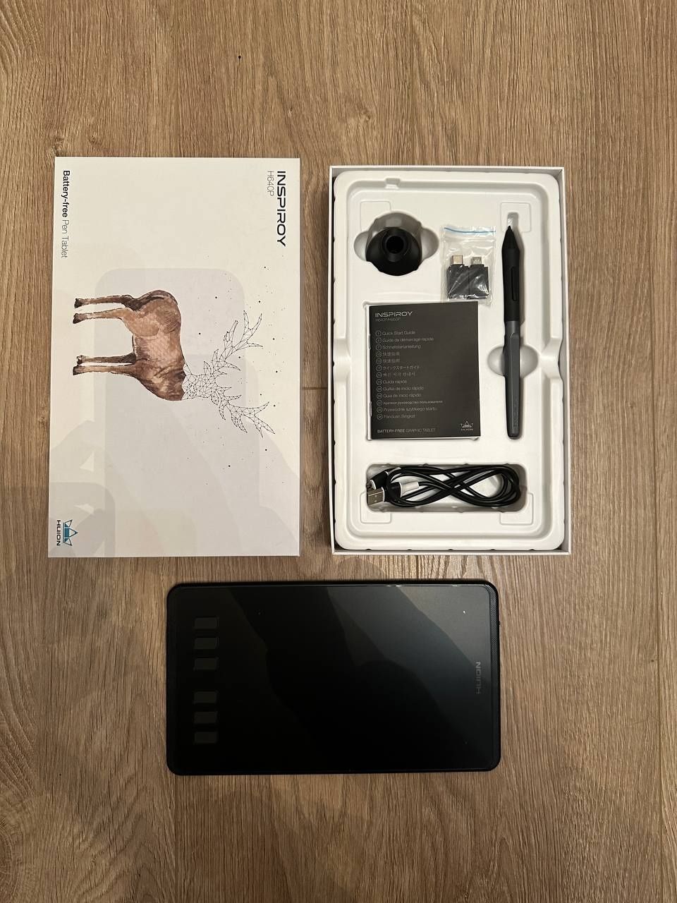 Графічний планшет Huion H640P