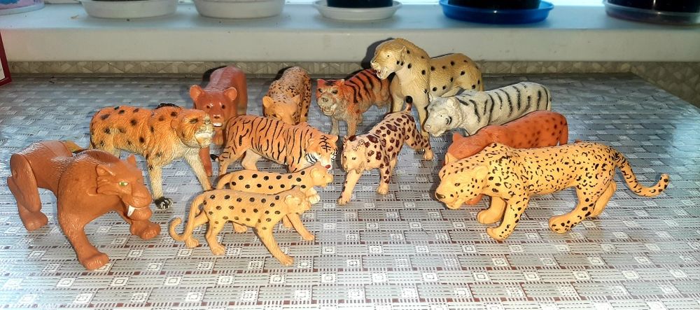 Лев/Тигр/набір африканських тварин