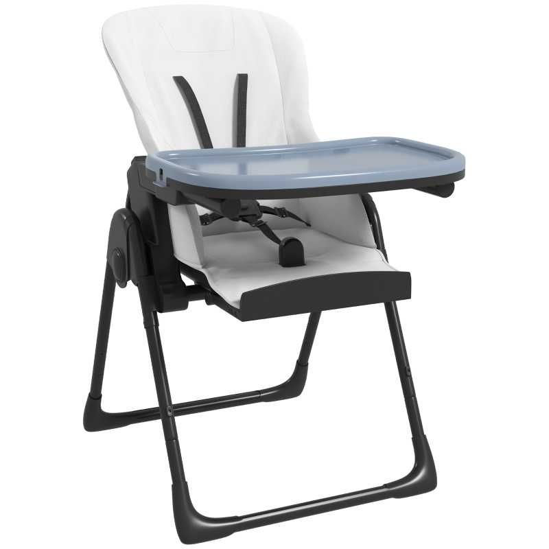 Cadeira de Refeição para Bebé Ajustável e Dobrável