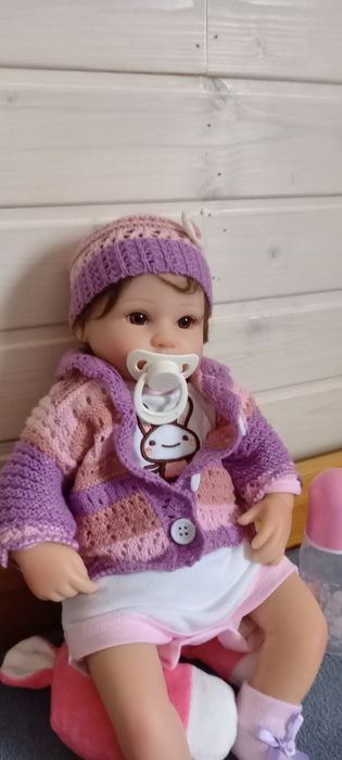 Reborn lalka lala reborn doll realistic doll akcesoria