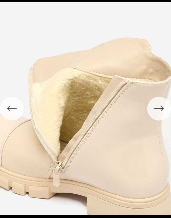 Жіночі черевики Бежеві матові Dedaheh