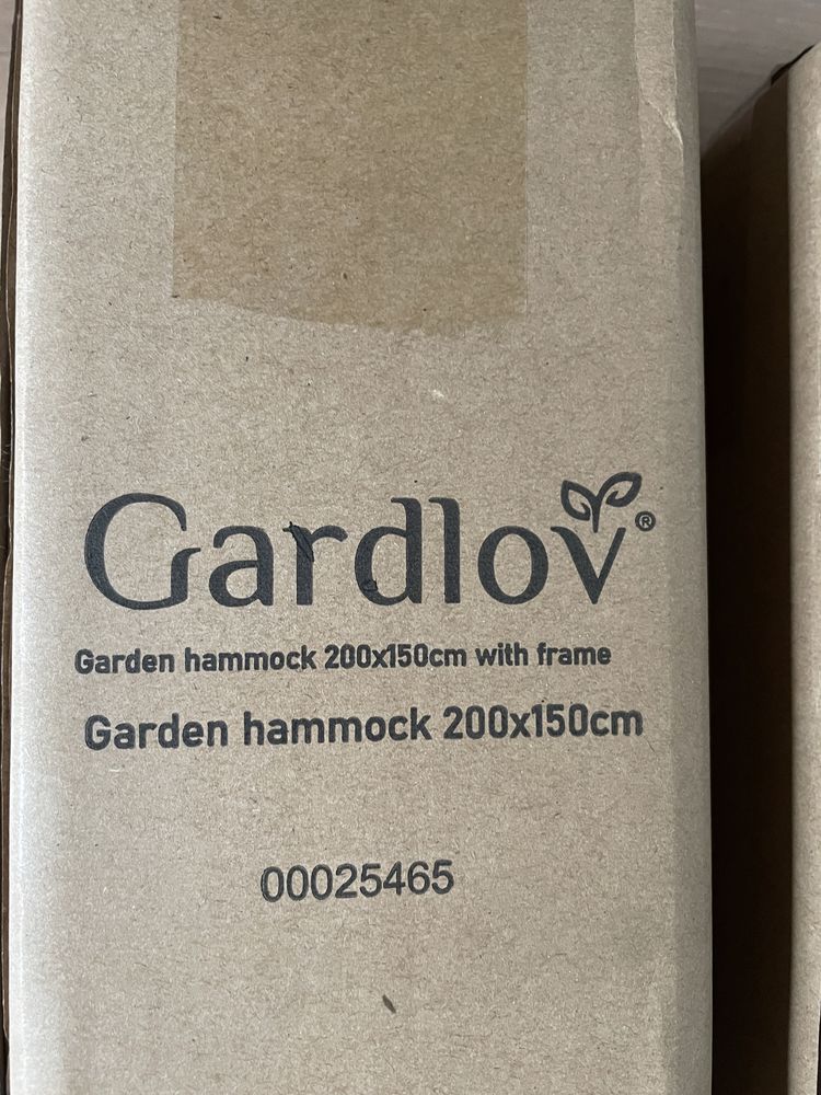 Hamak ogrodowy dwuosobowy 200x150 cm