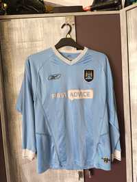 Koszulka piłkarska Manchester City 2003/04 longsleeve długi rękaw