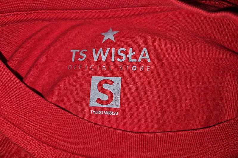 T.S. Wisła Kraków koszulka bawełniana Official Store rozmiar: S/M