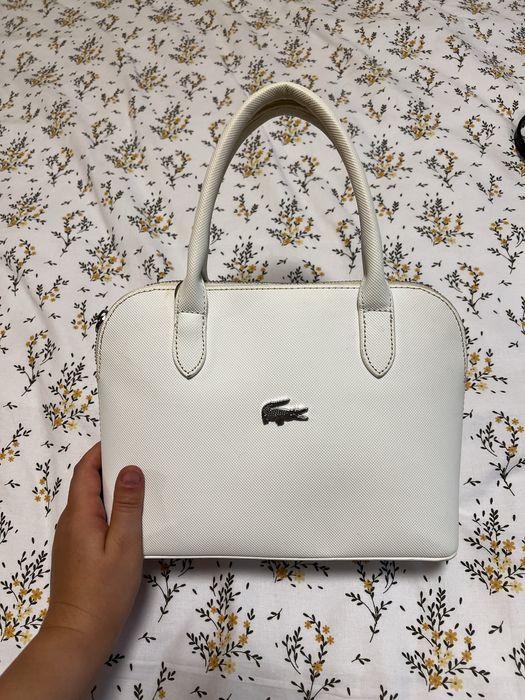 Mala Lacoste branca