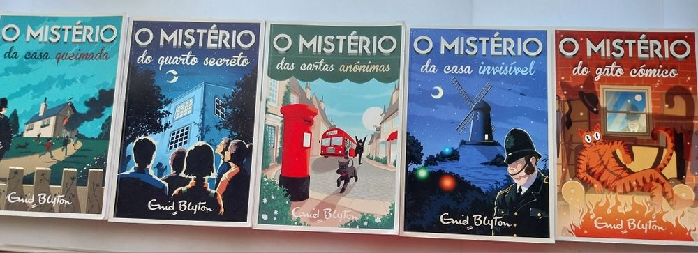 Enid Bylton: "O Mistério"(alguns volumes]