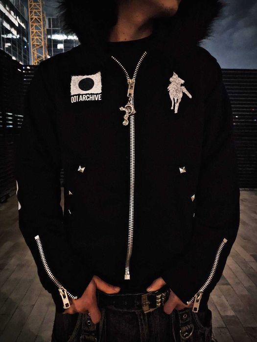 ‼️ З БІРКАМИ ‼️ Зип худи Ralph Lauren Archive з мехом худі зіпка кофта