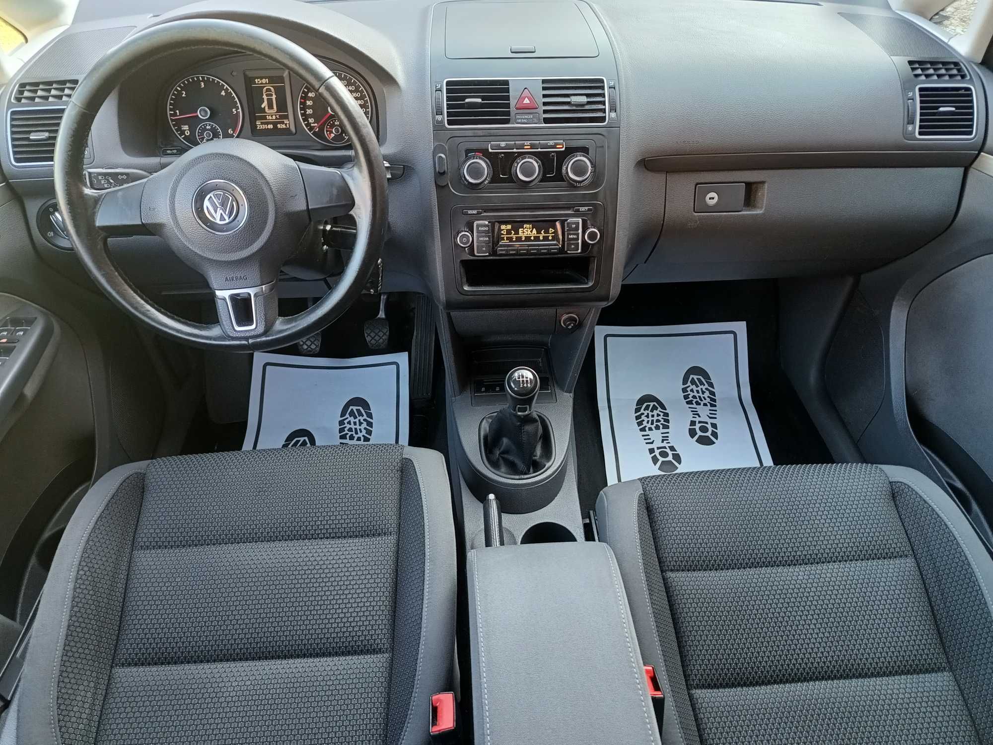 Piękny Touran 1.6 Tdi 105 Km z Niemiec, 7 osobowy AUTA ŻURAWICE
