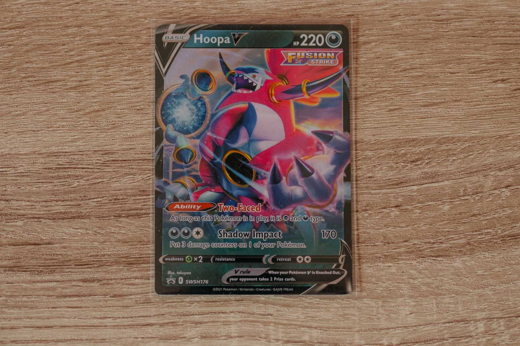 Karty Pokemon TCG karta Hoopa V (SWSH 176)