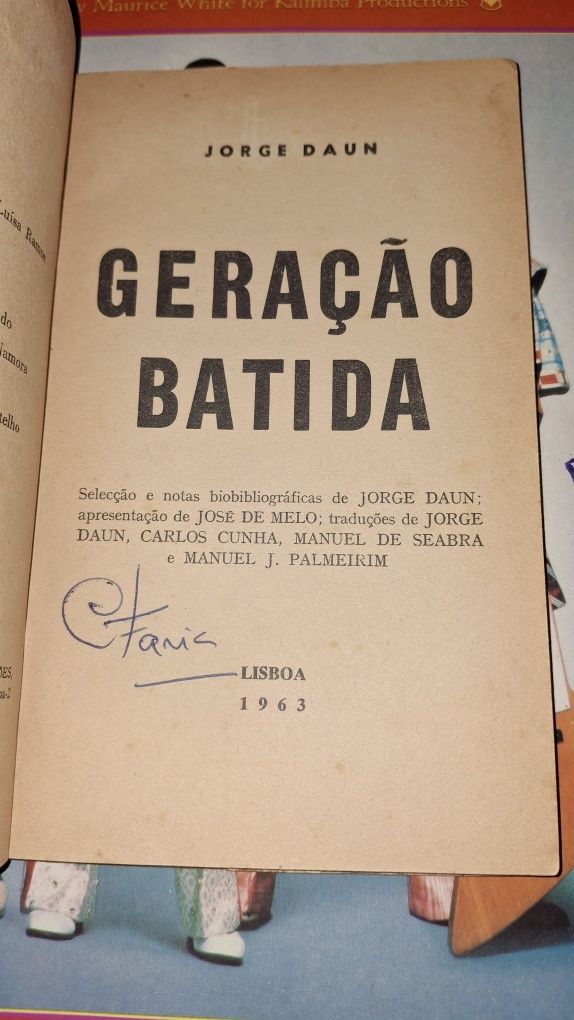 Geração Batida beatnicks livro Jorge Daun Jack Kerouac 1963