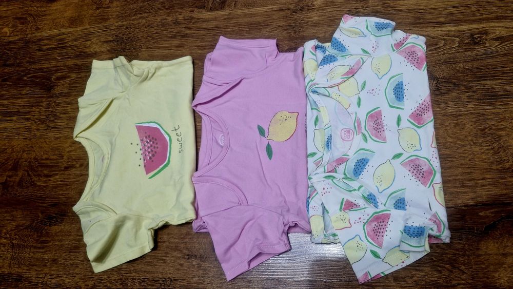 Body 92 Cool Club krotki rękaw cytrynki