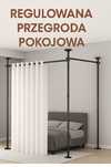 Przegroda pokojowa, system podzialu przestrzeni, wieszak