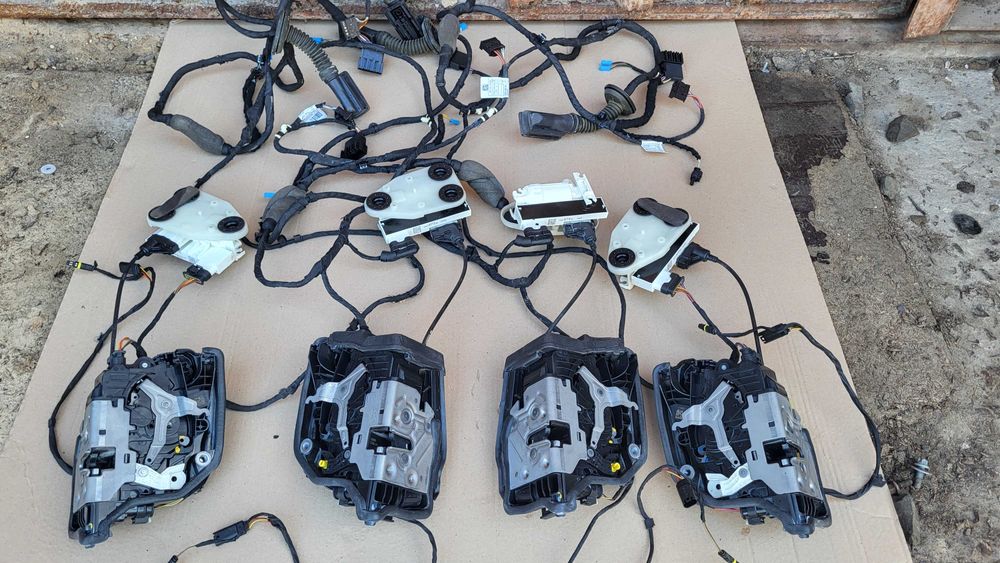 Bmw X5 F15 X6 F16 комплект замок дотяжка soft close комфорт доступ БМВ