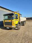 SCANIA P124 hydro burta 3 stronny  WYWROT 6X2 2000 ROK