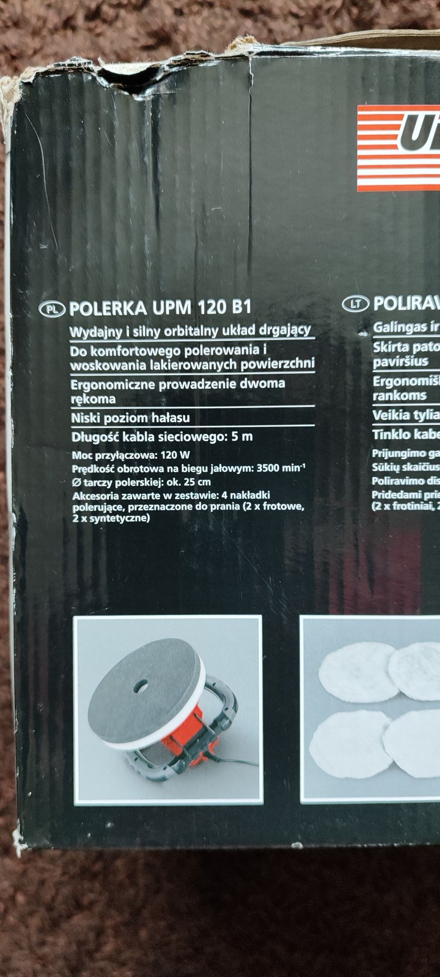 Nowa Poletka Lidl upm 120 ultimate speed maszyna polerska