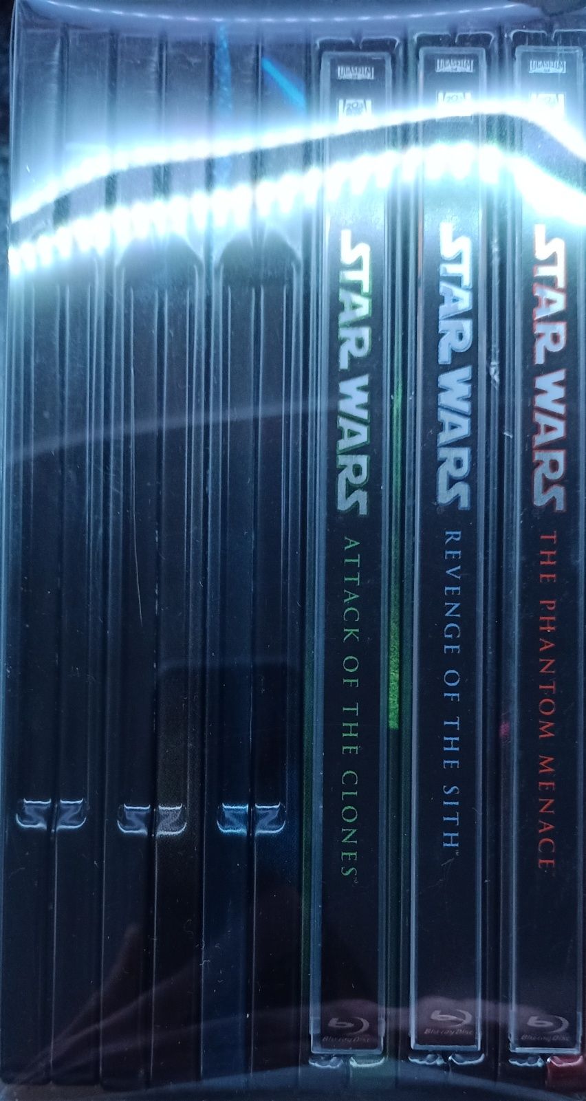 12xStar Wars na blu-ray