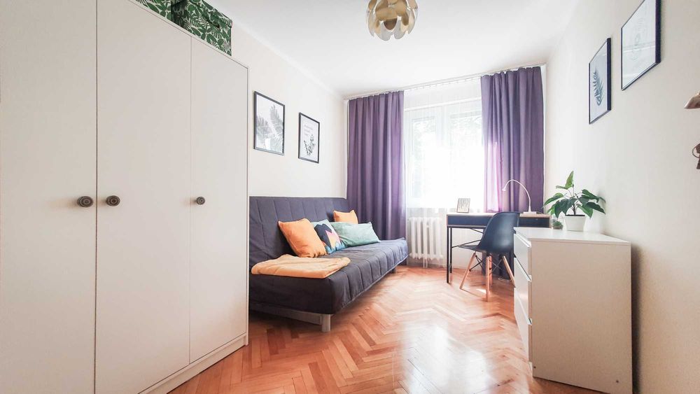 Mieszkanie 3 pokoje dziewczyny Azory parking UKEN AGH Ikea Bronowice