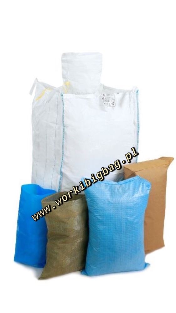 Worki Big Bag Bagi 88/89/125 na Granulat Zboże Wegiel bigbag WYSYŁKA