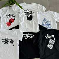 Футболка STUSSY / Стусси / Разные лого / 100% cotton BIG Logo