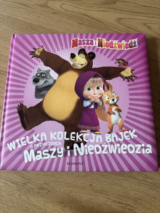 Masza i Niedźwiedź książka twarda oprawa